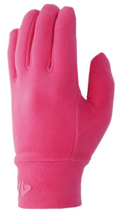 4F Παιδικά γάντια φλις για κορίτσια φουξ